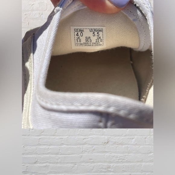 Vans Old Skool Tapered Eco Theory White Natural Shoes Size 5.5 Womens - Picture 7 of 7